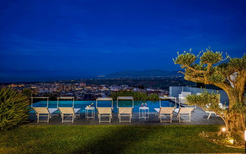 Villa Relax 12+2: Blue, Urban Design, Swimming Pool, Resort, Eco Hotel, Landscaping, Balcony, Hotel, Resort Town, Villa