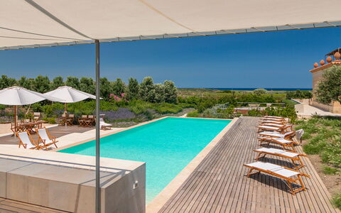 Villa Passo degli Aironi 12: Swimming Pool, Resort, Composite Material, Outdoor Furniture, Estate, Eco Hotel, Hacienda, Landscaping, Villa, Shade