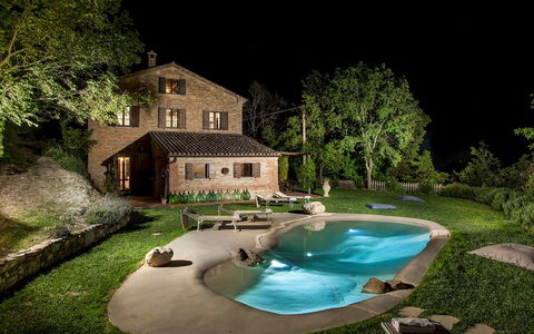 Casa Melograno 11+2: Swimming Pool, Backyard, Garden, Resort, Cottage, Landscaping, Estate, Leisure, Farmhouse, Yard