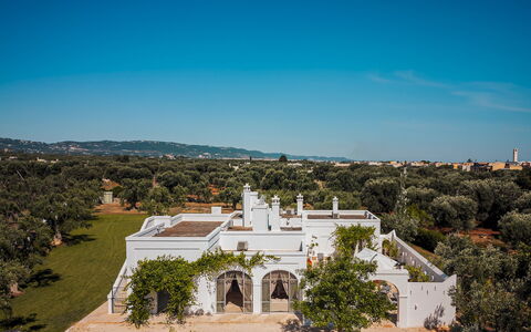 La Torre di Monsignore 12: Architecture, Landscape, Estate, Hacienda, Mansion, Landscaping, Villa, Driveway, Historic House, Arcade