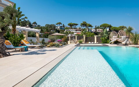 Villa Callari 6+2: Swimming Pool, Resort, Eco Hotel, Leisure, Landscaping, Shade, Garden, Estate, Outdoor Furniture, Hotel
