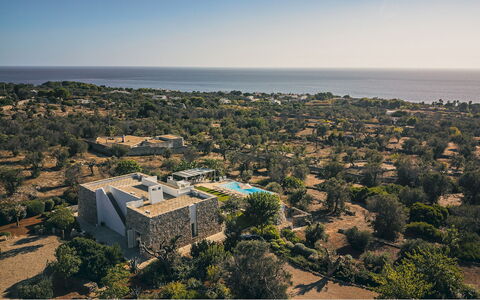 Villa la Pupazza 8: Residential Area, Landscape, Swimming Pool, Estate, Resort, Aerial Photography, Bird'S-Eye View, Landscaping, Villa, Mansion