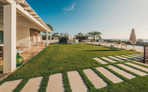 Villa la Pupazza 8: Landscape, Estate, Lawn, Garden, Shade, Landscaping, Mansion, Resort, Hacienda, Yard