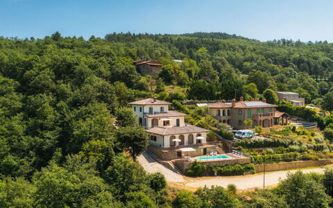 Villa Maggiorana 10: House, Residential Area, Landscape, Rural Area, Home, Estate, Roof, Human Settlement, Hill Station, Cottage