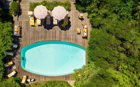 Villa Corallina 12: Swimming Pool, Outdoor Furniture, Resort, Umbrella, Eco Hotel, Sunlounger, Leisure, Chair, Hotel, Resort Town