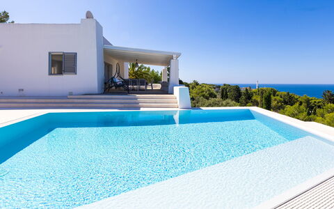 Villa Calypso 8: Blue, Swimming Pool, Composite Material, Resort, Shade, Eco Hotel, Villa, Tile, Tropics, Hotel