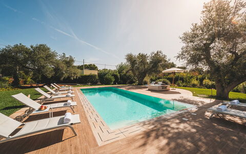 Trulli Biancapetra 8+2: Swimming Pool, Resort, Estate, Outdoor Furniture, Eco Hotel, Hacienda, Garden, Landscaping, Sunlounger, Villa