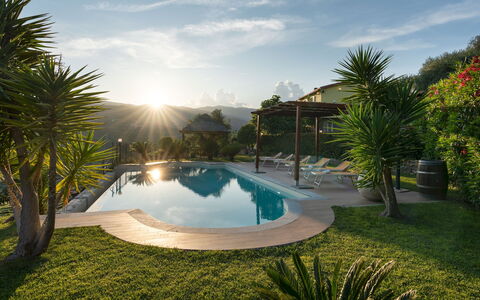 Villa Vittorio 6+2: Swimming Pool, Resort, Eco Hotel, Outdoor Furniture, Thermae, Leisure, Landscaping, Sunlounger, Hacienda, Shade