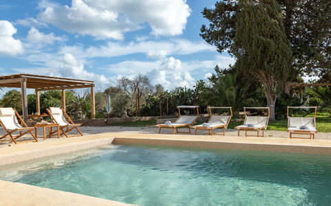 Palmento San Lorenzo 6: Swimming Pool, Resort, Outdoor Furniture, Shade, Sunlounger, Chair, Eco Hotel, Outdoor Structure