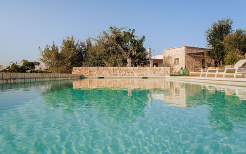Opuntia Trulli e Lamie 10: Swimming Pool, Estate, Water Feature, Resort, Hacienda, Villa, Reflecting Pool, Eco Hotel