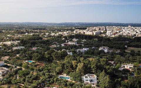 Villa Giari 8: Daytime, Residential Area, Bird'S-Eye View, Urban Area, Aerial Photography, City, Landscape, Suburb, Neighbourhood, Urban Design