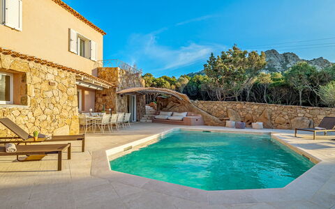 Villa Anga 10+1: Swimming Pool, Resort, Outdoor Furniture, Estate, Eco Hotel, Villa, Thermae, Resort Town, Vacation, Umbrella