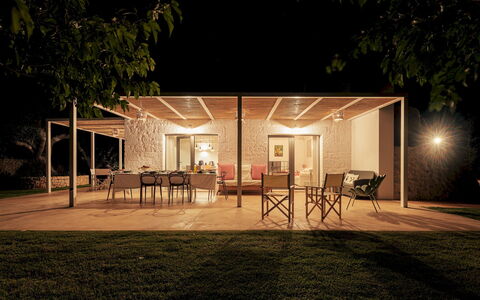 Borgo Dell'Agrumeto 8: Furniture, Chair, Garden, Outdoor Furniture, Backyard, Shade, Outdoor Table, Outdoor Structure, Garden Buildings, Yard