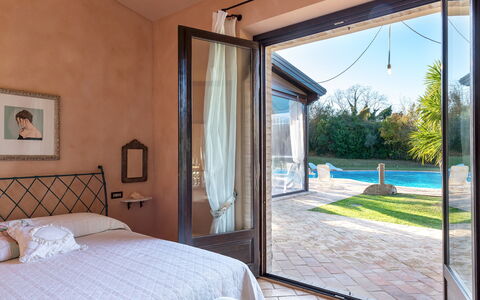 Villa Isotta 8+4: Furniture, Swimming Pool, Home, Resort, Chair, Hotel, Villa, Shade, Estate, Eco Hotel