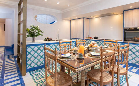 Belvedere Guastella a 8: Interior Design, Flooring, Floor, Furniture, Lighting, Ceiling, Kitchen, Room, Tile, Countertop