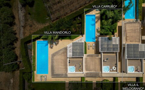 Villa Mandorlo 4: Swimming Pool, Resort, Eco Hotel, Thermae, Composite Material, Leisure, Tile, Hotel, Estate, Villa