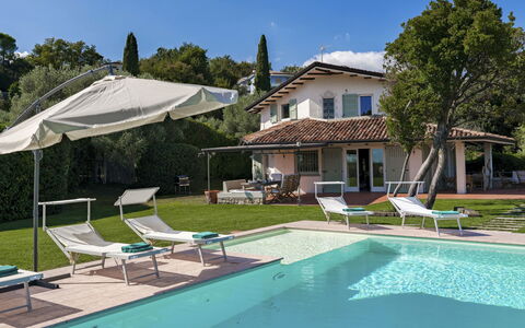 Villa del Prato 8: Swimming Pool, Resort, Outdoor Furniture, Sunlounger, Home, Estate, Villa, Leisure, Eco Hotel, Farmhouse