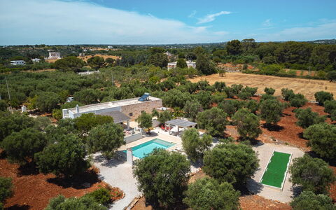 Casale di Amelì 5: Swimming Pool, Tree, Residential Area, Landscape, Resort, Estate, Aerial Photography, Landscaping, Bird'S-Eye View, Eco Hotel