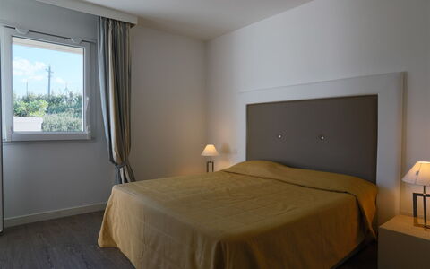 Villa Mandara 8+2: Furniture, Interior Design, Bed, Flooring, Bedroom, Floor, Wood, Room, Bed Sheet, Ceiling