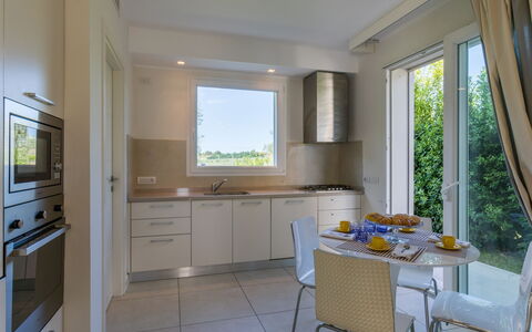 Villa Mandara 8+2: Furniture, Interior Design, Flooring, Home, Kitchen, Countertop, Lighting, Kitchen Appliance, Chair, Floor