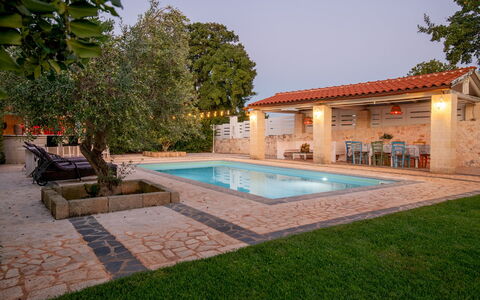 Trulli Italia 6+2: Swimming Pool, Resort, Composite Material, Outdoor Furniture, Estate, Eco Hotel, Water Feature, Shade, Hacienda, Flagstone