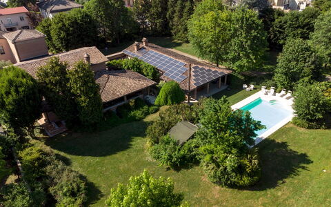 Villa Valchero 12: Swimming Pool, Residential Area, Estate, Leisure, Resort, Hacienda, Shade, Villa, Landscaping, Farmhouse