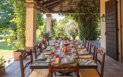 Dolce Collina 10: Furniture, Table, Chair, Kitchen & Dining Room Table, Garden, Outdoor Furniture, Shade, Eco Hotel, Resort, Outdoor Table