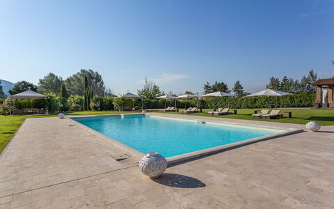 Villa Ginevra 12: Swimming Pool, Garden, Resort, Shade, Landscaping, Eco Hotel, Outdoor Furniture, Lawn, Estate, Hacienda