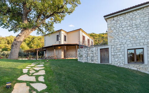 Villa Cusano 18: Home, Estate, Cottage, Farmhouse, Porch, Garden, Yard, Villa, Landscaping, Balcony