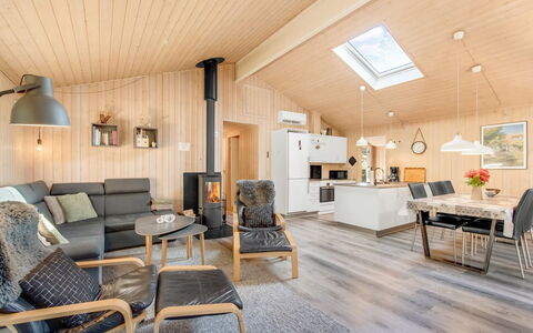 Liina - 3Km from the Sea: Wood, Interior Design, Ceiling, Furniture, Flooring, Living Room, Home, Room, Wood Flooring, Couch