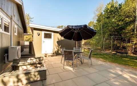 Liina - 3Km from the Sea: Wood Stain, Cottage, Garden, Hardwood, Backyard, Chair, Deck, Landscaping, Yard, Outdoor Furniture