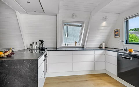 Elida - 18Km to the Fjord: Wood, Flooring, Kitchen, Countertop, Floor, Wood Flooring, Ceiling, Major Appliance, Kitchen Appliance, Cabinetry