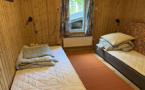 Hedwig - 120M to the Fjord: Wood, Floor, Flooring, Bedroom, Bed, Furniture, Bed Sheet, Interior Design, Bed Frame, Room