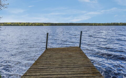 Niinimökki: Blue, Water, Body Of Water, Water Resources, Wood, Horizon, Natural Landscape, Waterway, Pier