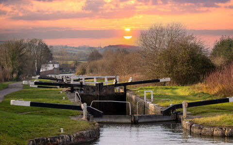 The Farmhouse at Rusty Lane Farm: Waterway, Watercourse, Landscape, Canal, Bank, Channel, Bridge, River, Reflection, Reservoir