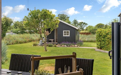 Tian - 1Km from the Sea: Shrub, Land Lot, Garden, Cottage, Home, Lawn, Groundcover, Backyard, Garden Buildings, Yard
