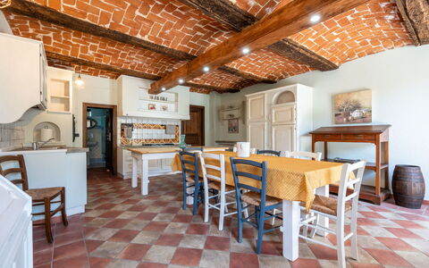 Jeeco: Furniture, Flooring, Interior Design, Wood, Ceiling, Floor, Countertop, Kitchen, Kitchen & Dining Room Table, Table