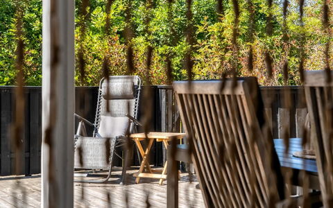Florida - from the Sea: Wood, Furniture, Outdoor Furniture, Hardwood, Shade, Wood Stain, Chair, Plank, Garden, Eco Hotel