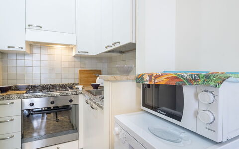 Nautilus: Major Appliance, Kitchen, Kitchen Appliance, Flooring, Countertop, Interior Design, Floor, Cabinetry, Room, Home Appliance