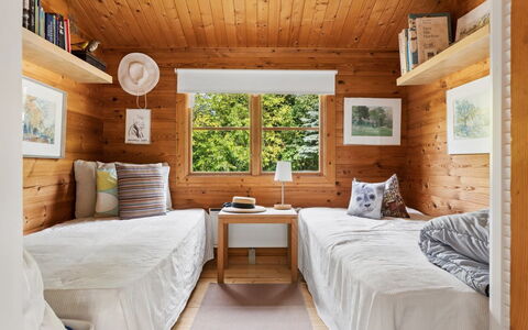 Greta - 1.7Km from the Sea: Interior Design, Furniture, Flooring, Wood, Floor, Ceiling, Bedroom, Room, Bed, Lighting