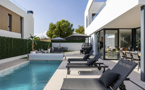 Villa Esencia: Swimming Pool, Resort, Estate, Eco Hotel, Villa, Design, Outdoor Furniture, Balcony, Courtyard