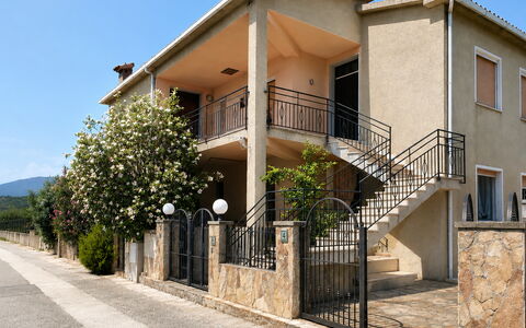 Casa Bianca, Budoni: Residential Area, Architecture, Home, House, Door, Balcony, Porch, Handrail, Estate, Shade
