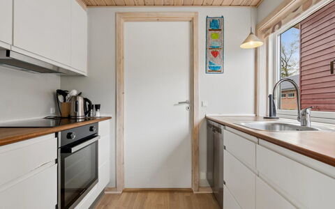 Sannie - 2.8Km from the Sea: Flooring, Wood, Interior Design, Countertop, Floor, Kitchen, Plumbing Fixture, Major Appliance, Wood Flooring, Ceiling
