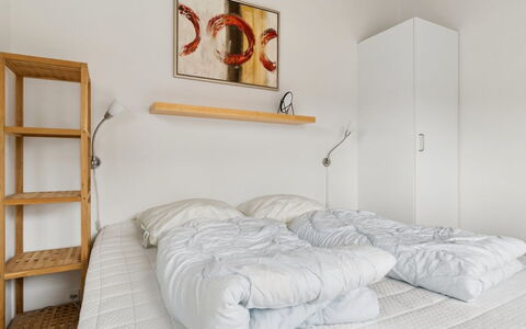 Sannie - 2.8Km from the Sea: Bed, Furniture, Bedroom, Wall, Interior Design, Wood, Floor, Flooring, Bed Sheet, Bedding