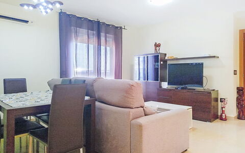 Marina Azul: Furniture, Flooring, Interior Design, Floor, Wood, Ceiling, Room, Couch, Living Room, Apartment