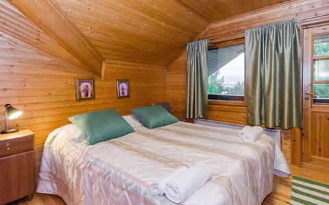 Lieksa 725: Interior Design, Floor, Wood, Flooring, Ceiling, Bed, Bedroom, Furniture, Bed Sheet, Room