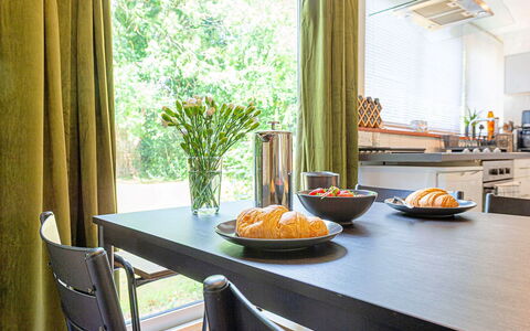Hollybush Studio: Furniture, Interior Design, Wood, Countertop, Table, Tableware, Lighting, Home, Kitchen, Kitchen & Dining Room Table