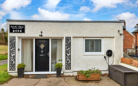 North View Annexe: Door, Home Door, Concrete, Gate, Plaster
