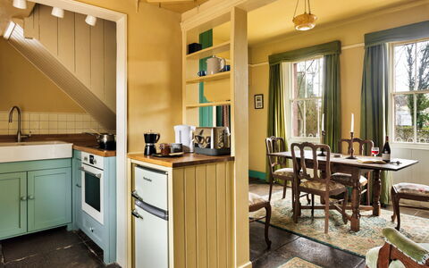 Bourne Edge: Furniture, Interior Design, Flooring, Wood, Floor, Ceiling, Kitchen, Countertop, Lighting, Cabinetry