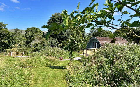 Whinfell Pod: Shrub, Garden, Land Lot, Cloud, Rural Area, Groundcover, Cottage, Spring, Meadow, Lawn